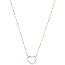 Amor Kette mit Anhänger Herz Gold/Silber