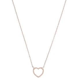 Amor Kette mit Anhänger Herz Gold/Silber