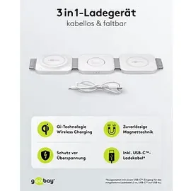 goobay Ladestation 3-in-1