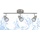 Trango 3-flammig IP44 LED Badleuchte - In matt-nickel - Dreh und schwenkbar - Als Flurlampe, WC Lampe, Deckenlampe, Spots - Inklusive 3x 5 W LED Leuchtmittel