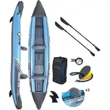 Zray Roatan Aufblasbares Kajak-set - Blue - 376 x 77 x 34 cm