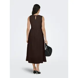 Jdy Midikleid Unifarben Braun M
