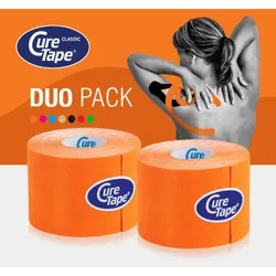 CureTape® Classic Kinesiotape  - Rabattsatz - Orange EINHEITSGRÖSSE