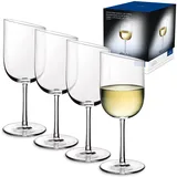 Villeroy & Boch Weißweinkelch, Set 4tlg. NewMoon Länge 7,6 x Breite Höhe 20 cm