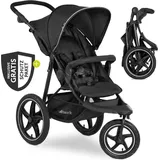 hauck Runner 2 black inkl. XXL Zubehörpaket