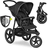 hauck Runner 2 black inkl. XXL Zubehörpaket