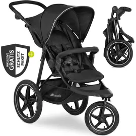 hauck Runner 2 black inkl. XXL Zubehörpaket