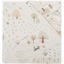 jollein Spannbettlaken Baumwolle-Jersey 70 x 140 - 75 x 150 cm Grün