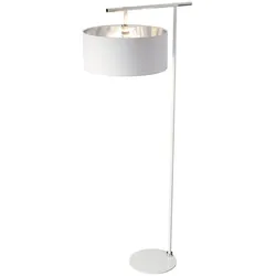 Balance Stehleuchte weiß, nickel poliert Elstead Lighting BALANCE-FL-WPN