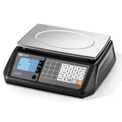 Geeichte Ladenwaage Ladenwaage Elicom s200 3/6kg. Für den Lebensmittelhandel