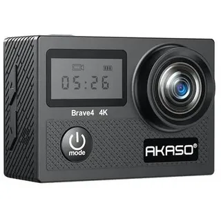 Frei Akaso Brave 4 Action Cam, 20MP, 4K, 24fps, 5x Zoom, Front-Anzeige, WiFi