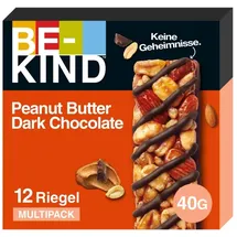 Be-Kind Peanut Butter Dark Choclate Nussriegel 12 Riegel
