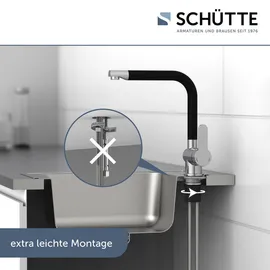 Schütte Rio chrom/schwarz matt 79856