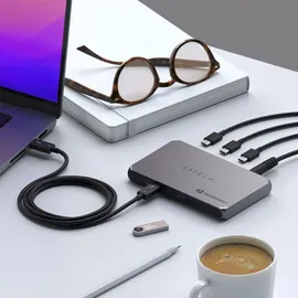 Satechi Thunderbolt 4 Slim Hub Grau