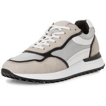 Marco Tozzi by Guido Maria Kretschmer Herren Sneaker flach aus Leder mit dicker Sohle, Mehrfarbig (Quartz Comb), 44 EU