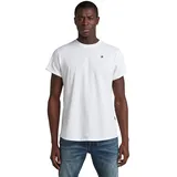 G-Star Lash Ribbed Kurzarm-T-Shirt White 2XL