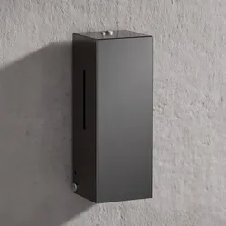 HEWI System 900 SENSORIC Elektronischer Seifenspender, Accessoires, schwarzchrom glänzend