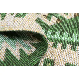 Morgenland »Kelim Teppich Ariz«, rechteckig, reine Baumwolle, grün