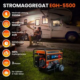 Extralink Stromgenerator Hybrid 5,5kW 3F