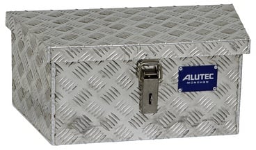 ALUTEC MÜNCHEN Deichselbox, silberfarben, Aluminium