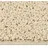 vidaXL Shaggy-Teppich Creme 160x230 cm Rutschfest