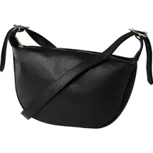 toscanto Umhängetasche Leder Black