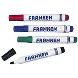 Franken Nachfülltusche für Tafelschreiber und JumboMarker VE=4x 25ml rot