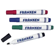 Franken Nachfülltusche für Tafelschreiber und JumboMarker VE=4x 25ml rot