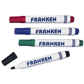 Franken Nachfülltusche für Tafelschreiber und JumboMarker VE=4x 25ml rot