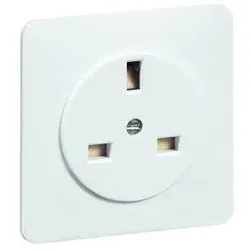 Peha Standard - British-Standard-Steckdose, weiß