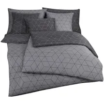 Traumschlaf Geo grau 135 x 200 cm + 80 x 80 cm