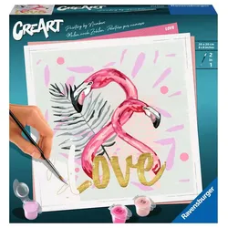Ravensburger Beschäftigung - CreArt - Malen nach Zahlen 29029 – Love
