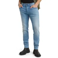 G-Star 3301 Slim Jeans Light Indigo Aged 33 34