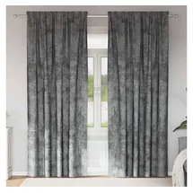 vidaXL Vorhang, Samtvorhänge 140 cm Samt