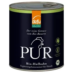 defu Nassfutter Hund PUR Hofhuhn bio 800g