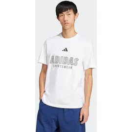 adidas House of Tiro Linear Graphic weiß L