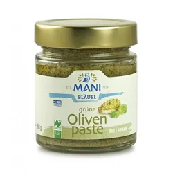 Grüne Olivenpaste - Mani - NL Fair - bio (0.18kg)