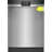 SN43HS15BE Unterbau-Geschirrspüler (598 mm breit, Edelstahl)