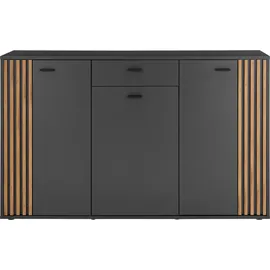 HBZ Dublin Kommode 140 x 86 x 38 cm Grau