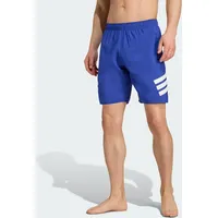 Adidas 3-Streifen 8-Inch Badeshorts BLAU|WEISS 4XL