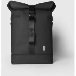 THE URBAN SOCIETY ROLLTOP Laptoprucksack Black, schwarz