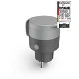 Hama WLAN-Steckdose Outdoor, Smart-Steckdose, grau (00176624)