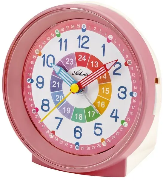 Paragon (Atlanta) Quarzwecker 2134 Kunststoff Rosa