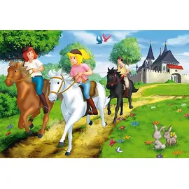 Schmidt Spiele Bibi & Tina Puzzle-Box im Metallkoffer (56509)