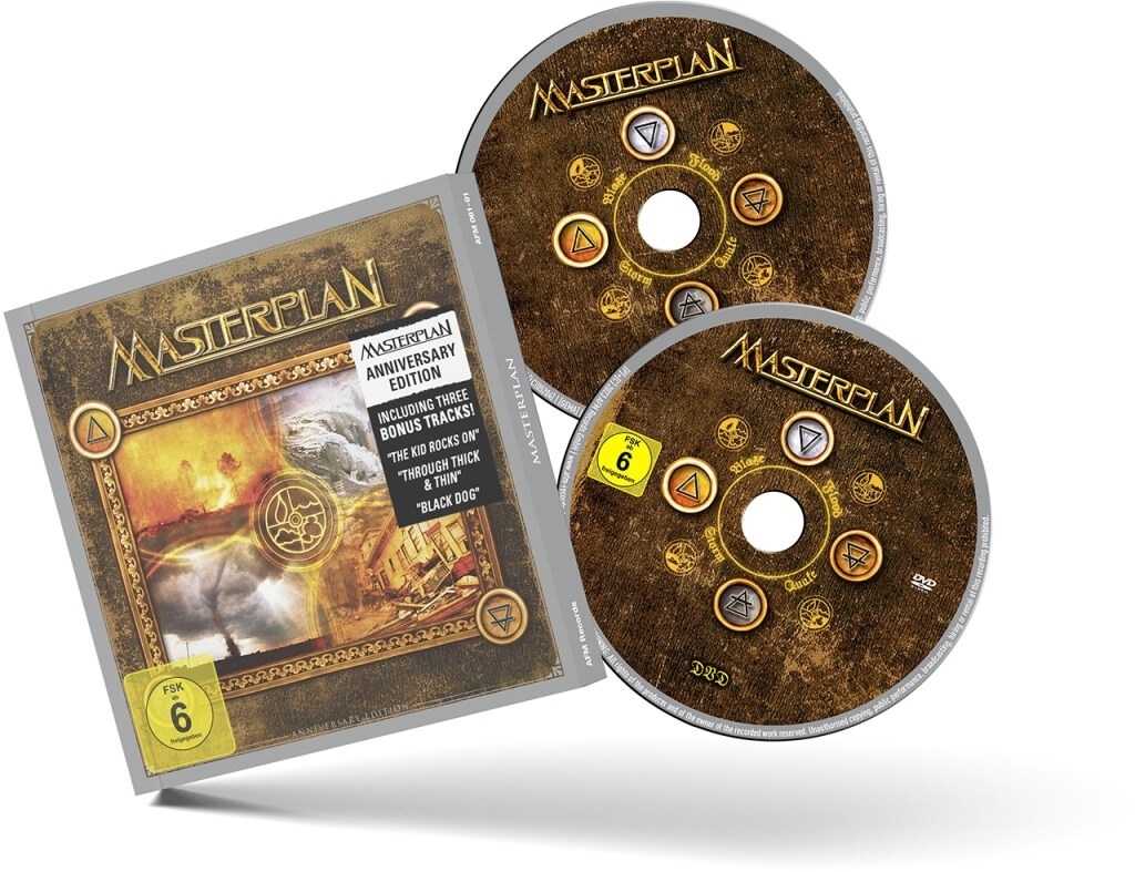 Masterplan (Anniversary Edition) - Masterplan. (CD mit DVD)