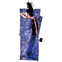 Cocoon TravelSheet Silk Schlafsack (Größe max. 210cm, blau)