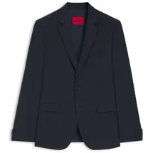 Hugo Slim Fit Anzugsakko aus Woll-Mix Modell 'ARTI', Marine, 46