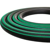 Semperit Vielzweckpremiumschlauch Supreme, 19x4,5mm schwarz 3 grüne Streifen 20bar, 50m S