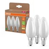 osram homelighting OSRAM LED EEK A, (A - G) E14, 2.2 W, 470 lm, 2700 K, frosted, 3er-Pack