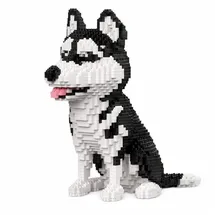 Wisam® Husky Bausteinset 3D Figur 1900-tlg.